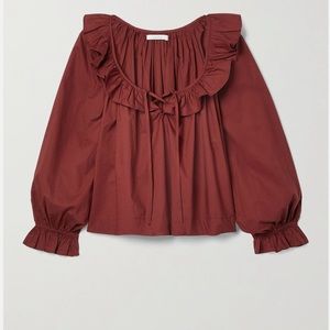 Doen Jules Top Mahogany Size Large